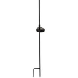 Solarleuchte SKY Solar Solarlampe schwarz Metall Höhe 90 cm Welle - Solarleuchte