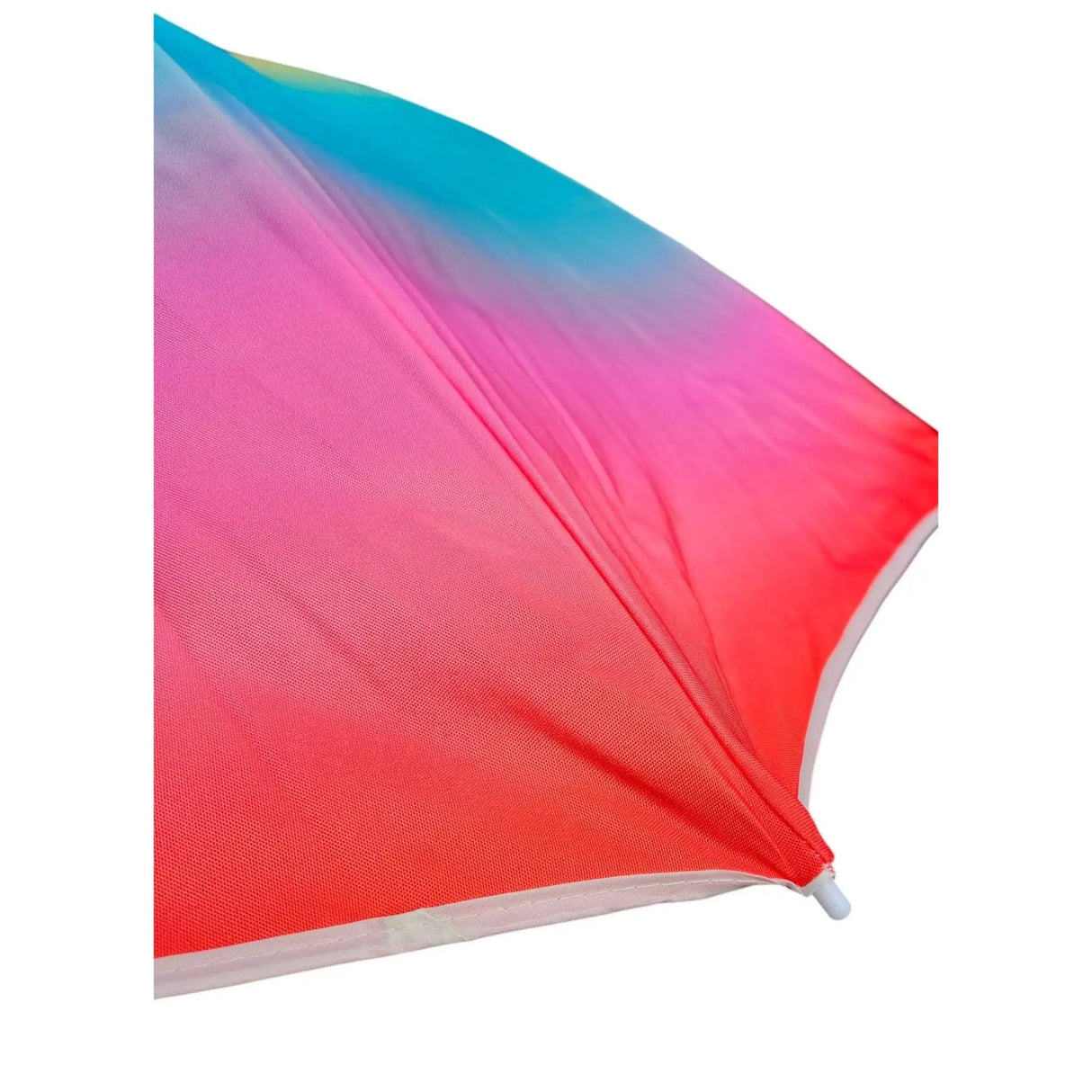 Sonnenschirm Strandschirm Balkonschirm UV Schutz 50+ gelb rot 155 cm bunt - Sonnenschirm