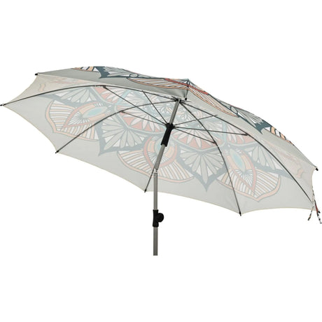 Sonnenschirm Strandschirm Marrakesch grau UV 50+ Knickbar 180 cm inkl. Schutzhülle - Sonnenschirm