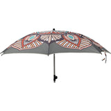 Sonnenschirm Strandschirm Marrakesch grau UV 50+ Knickbar 180 cm inkl. Schutzhülle - Dunkelgrau - Sonnenschirm