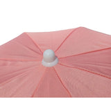 Sonnenschirm Strandschirm Schirm UV Schutz mit Fransen Tasche knickbar Ø 150 cm - Sonnenschirm