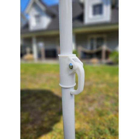 Sonnenschirm Strandschirm Schirm UV Schutz mit Fransen Tasche knickbar Ø 150 cm - Sonnenschirm