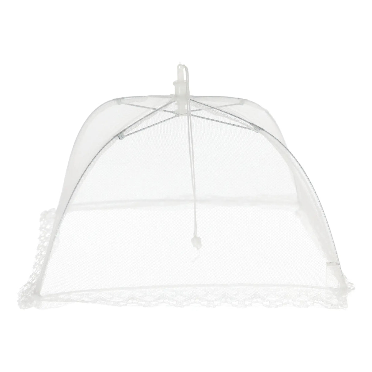 Speisehaube Abdeckhaube Fliegenhaube weiß 2er Set 30x30 cm Zusammenfaltbar - Speisehaube