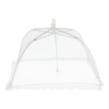 Speisehaube Abdeckhaube Fliegenhaube weiß 2er Set 30x30 cm Zusammenfaltbar - Speisehaube