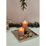 Tablett Dekoteller silber Metall massiv Tischdeko Schale Dekoschale 25 x 25 cm - Dekoteller