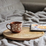 Teller Holzteller Mango Dekoteller Tischdeko Mangoholz Deko Schale Holz Ø 38 cm - Holzteller