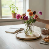 Teller Holzteller Mango Dekoteller Tischdeko Mangoholz Deko Schale Holz Ø 38 cm - Holzteller