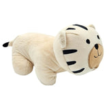 Türstopper Giraffe Löwe Elefant Tiger Tiere Türpuffer Creme Braun Grau Boden - Türstopper