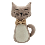 Türstopper Katze Molly Türhalter Sandfüllung Stofftier Deko Katze 30 cm - Türstopper