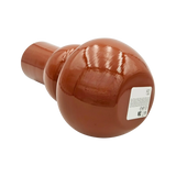 Vase Blumenvase XXL Dekovase Metallvase Beige Braun 38x25 Retro Blumengefäß - Vase