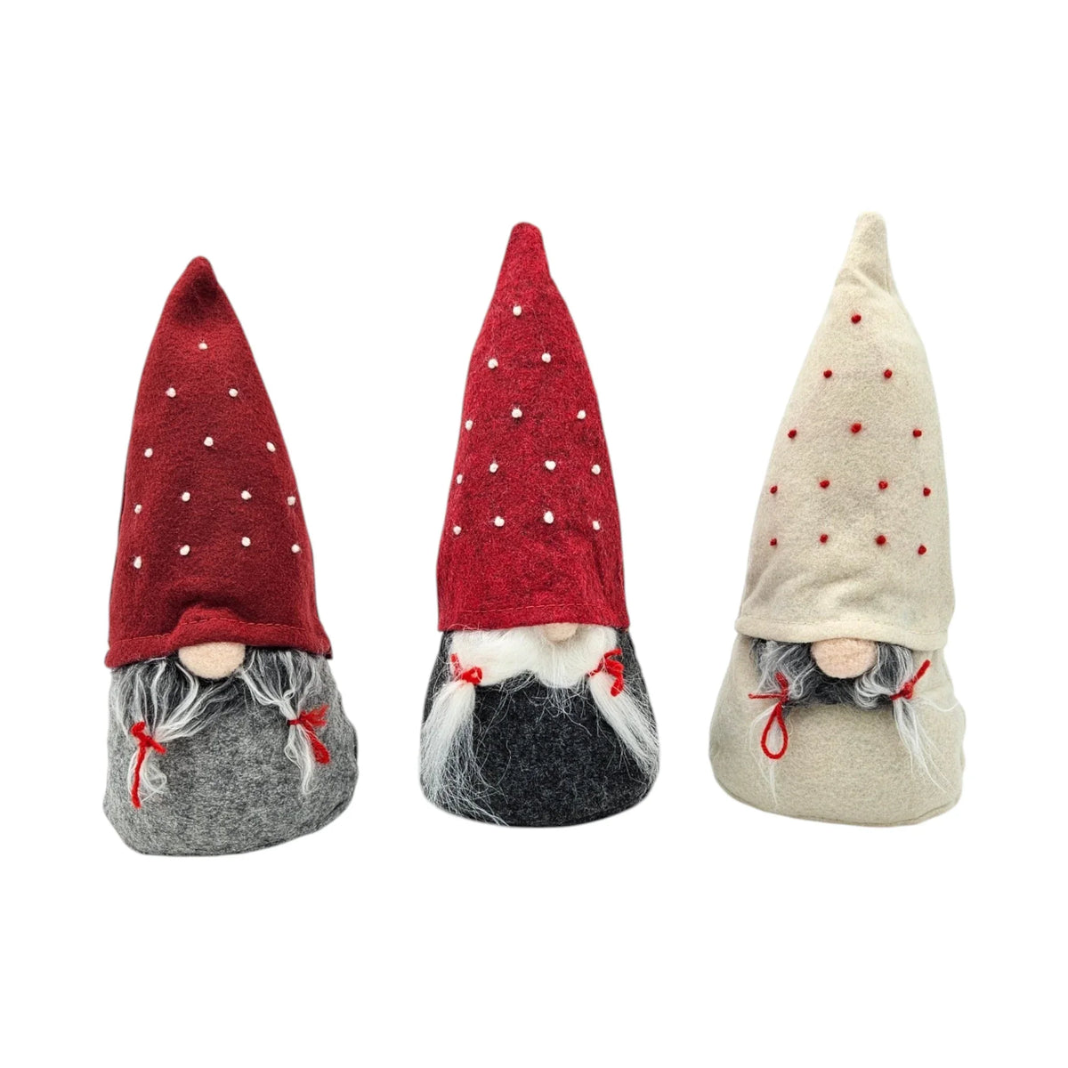 Weihnachtswichtel 3er Set – Wichtel Deko & Türstopper 24 cm - Türstopper