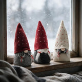 Weihnachtswichtel 3er Set – Wichtel Deko & Türstopper 24 cm - Türstopper