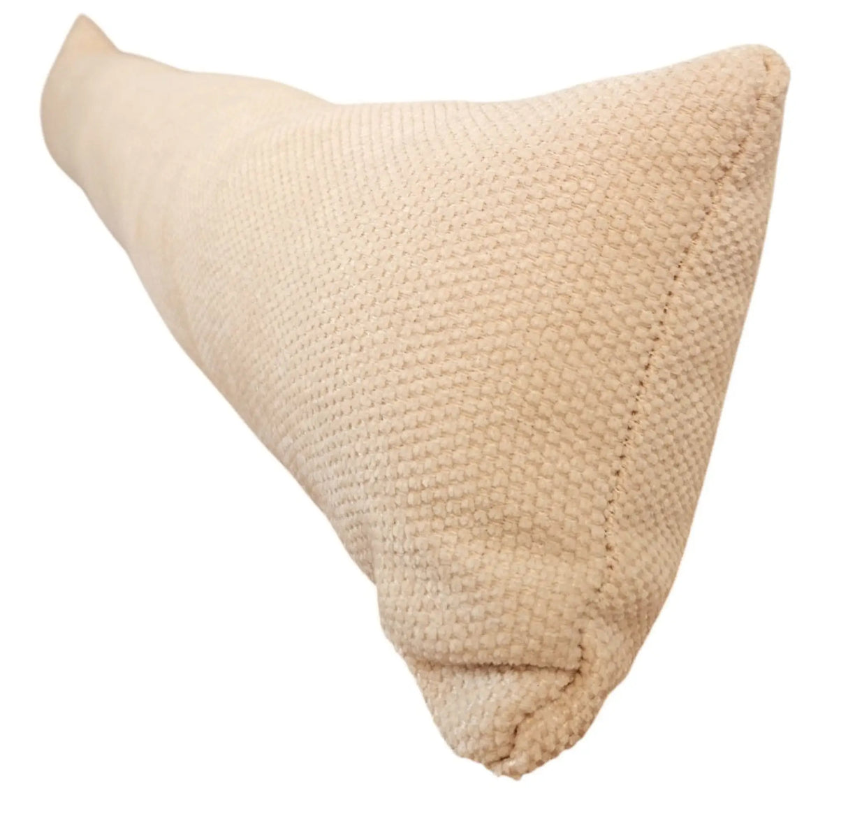 Zugluftstopper Türdichtung Türwindstopper Türen und Fenster Stoff grau creme beige 90 cm - Zugluftstopper