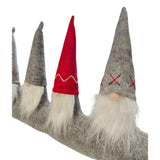 Zugluftstopper Wichtel Windstopper Türwindstopper Zugluft Weihnachten 90x30cm - Zugluftstopper