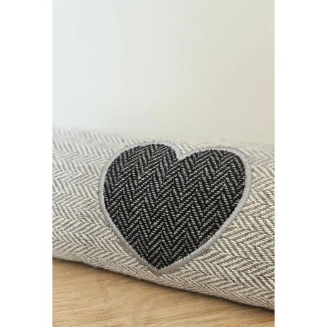 Zugluftstopper Windstopper Türdichtung Türvorleger Stern grau 90x10 cm - Zugluftstopper